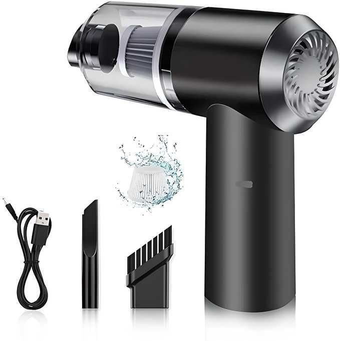 Portable Air Duster Wireless Car Vacuum Suction Cleaner