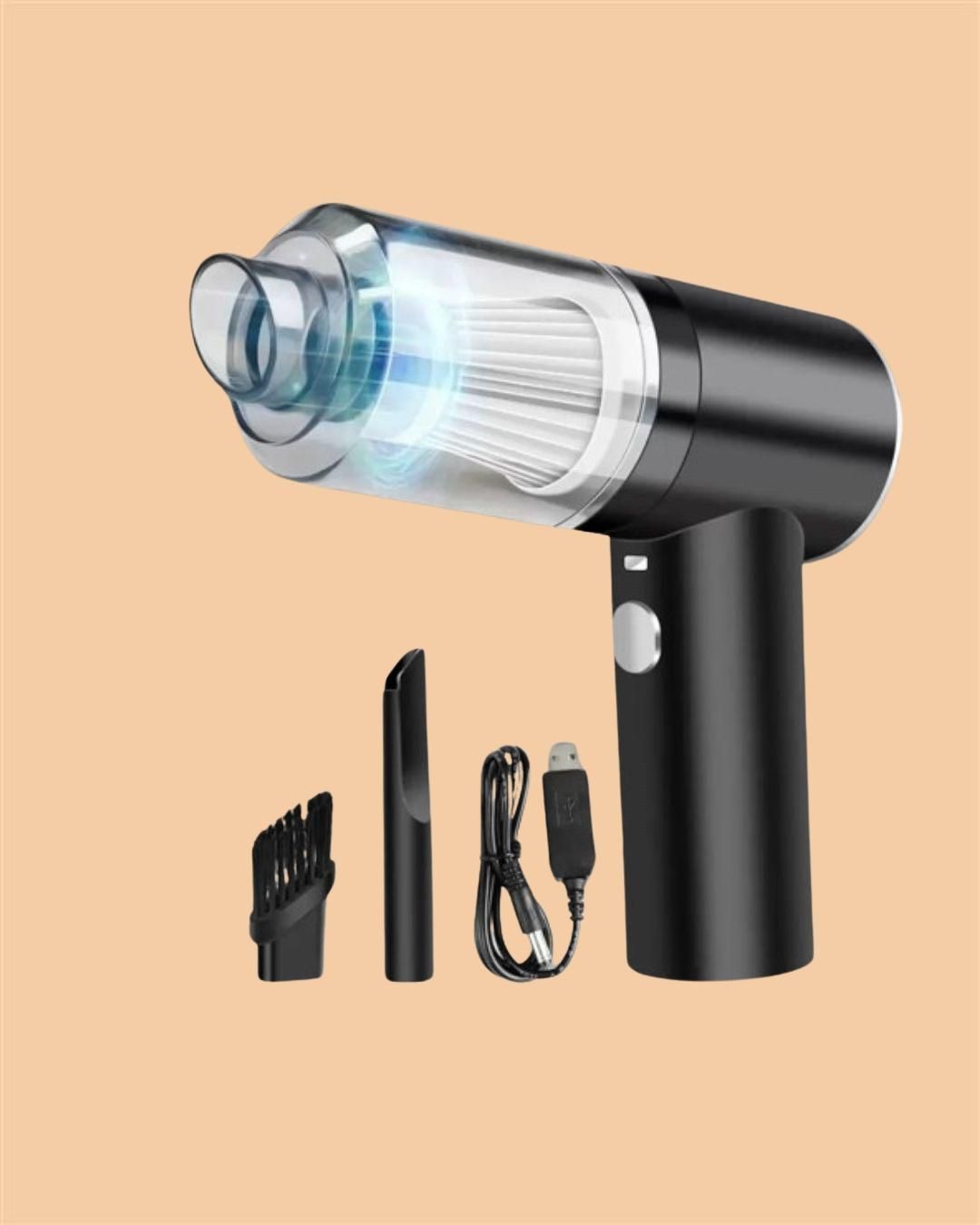 Portable Air Duster Wireless Car Vacuum Suction Cleaner