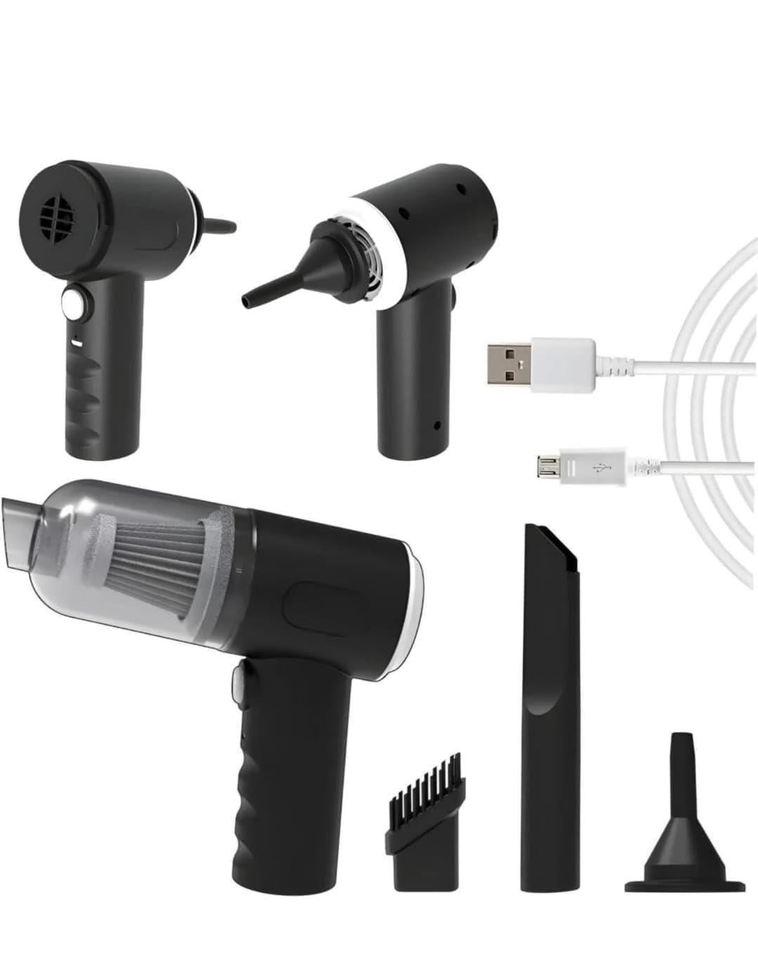 Portable Air Duster Wireless Car Vacuum Suction Cleaner